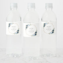 Bloemen in marineblauw, blauwe bloemen, Boho, bloe