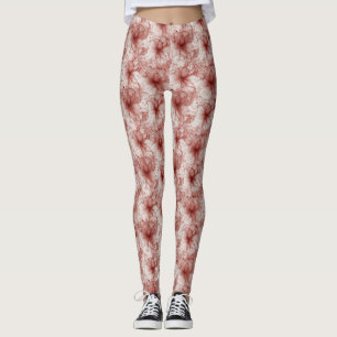 Bloemen in Scarlet Veil Leggings