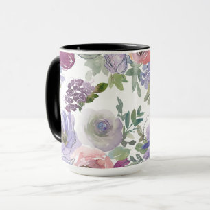 Bloemen in Waterverf Mok