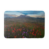 Bloemen | Indische penseel en penseel Badmat (Voorkant)