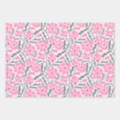 bloemen inpakpapier vel (Voorkant 3)