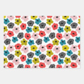 Bloemen Inpakpapier Vellen (Voorkant 3)