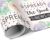 Bloemen Inspirerend inpakpapier (Rol Hoek)