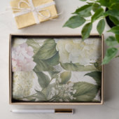 Bloemen Ivoor Pioen Hydrangea Decoupage Tissuepapier (Geschenk)