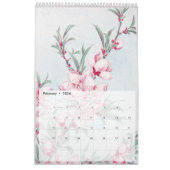 Bloemen Japans  Kunst Kalender (Feb 2026)