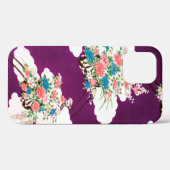 Bloemen, Japans ontwerp Case-Mate iPhone Case (Achterkant (horizontaal))