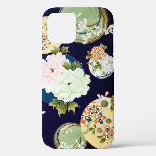 Bloemen, Japans ontwerp iPhone 12 Hoesje