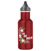 Bloemen Je bent geweldig Waterfles (Links)