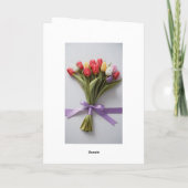 Bloemen Kaart (Achterkant)