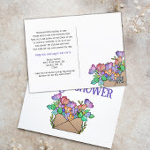  Bloemen Kaart Douche per Mail Invitation