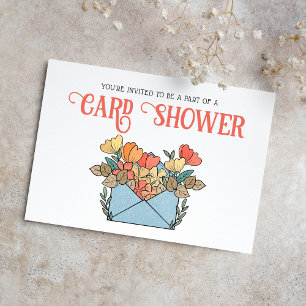 Bloemen Kaart Douche per Mail Invitation