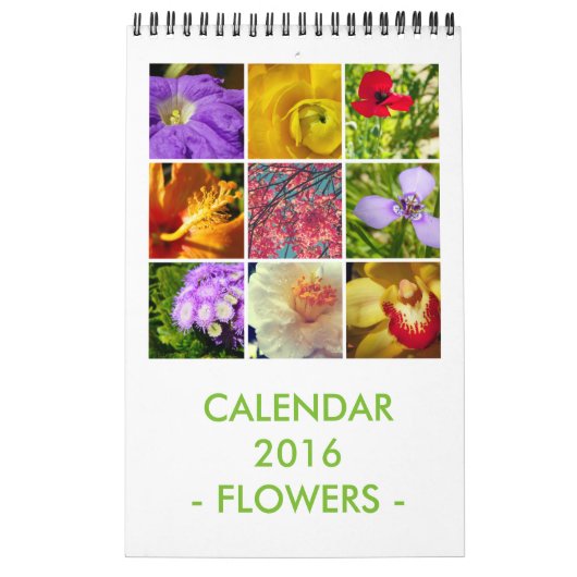 Bloemen Kalender (Hoes)