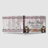 Bloemen, Kant & Hoefijzers, Paarse Lint Gastenboek (Volledig)