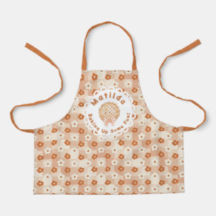 Bloemen  kinder bakken verjaardagsfeestje schort