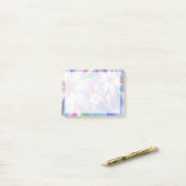 bloemen kleurrijke bloemen Abstract Post-it® Notes (Op bureau)