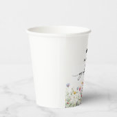 Bloemen kleurrijke Graduation Party Papieren Bekers (Rechts)