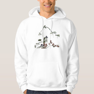 Bloemen Kunstwerk Japanse Bloem Hoodie