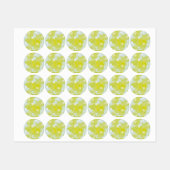 Bloemen Labels (Vel)