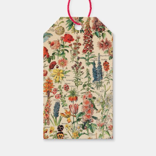  bloemen Labels Cadeaulabel (Voorkant)