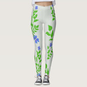 Bloemen Leggings (Voorkant)