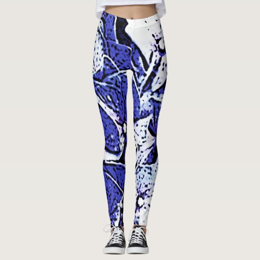Bloemen Leggings (Voorkant)