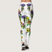 Bloemen Leggings (Achterkant)