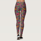  Bloemen Leggings -  (Achterkant)