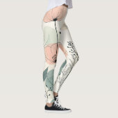 Bloemen Leggings - Moederdag ontwerp 1 (Rechts)