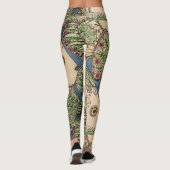 Bloemen Leggings van HAS Jewels (Achterkant)