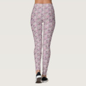 Bloemen Leggings voor vrouwen (Achterkant)
