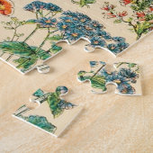  bloemen legpuzzel (Zijkant)