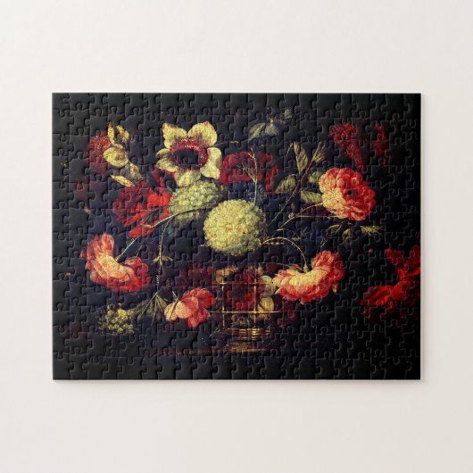 bloemen legpuzzel (Horizontaal)