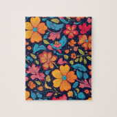 Bloemen Legpuzzel (Verticaal)