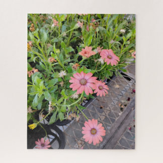 Bloemen legpuzzel