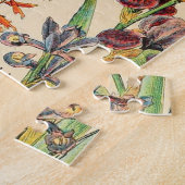  bloemen legpuzzel (Zijkant)