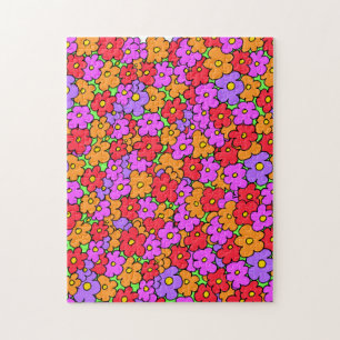 bloemen legpuzzel