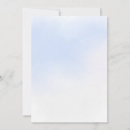 Bloemen lente bruiloft kaart (Achterkant)