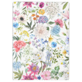 Bloemen leraar klembord (Achterkant)