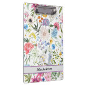 Bloemen leraar klembord (Rechts)