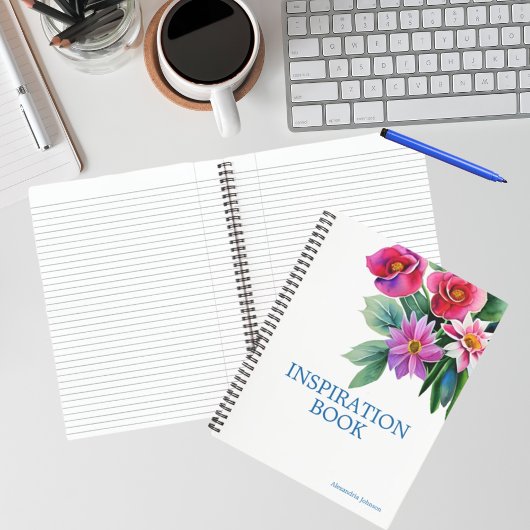 Bloemen Leuk Modern Spiral Notitieboek