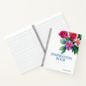 Bloemen Leuk Modern Spiral Notitieboek (Binnen)