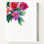 Bloemen Leuk Modern Spiral Notitieboek (Achterkant)