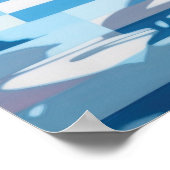 Bloemen & Licht: Een tafelblad Bloemen Verrukking Poster (Hoek)