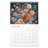 Bloemen lichte Waterverf Kalender (Jan 2026)