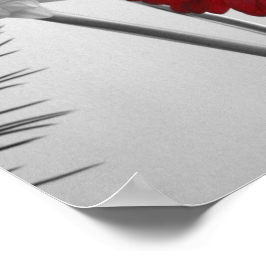 Bloemen, liefde poster (Hoek)