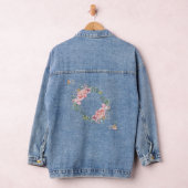 Bloemen Lijst Decoratie Denim Jacket (Hangar)