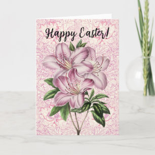  Bloemen Lily Bunch Roze Paas Kaart