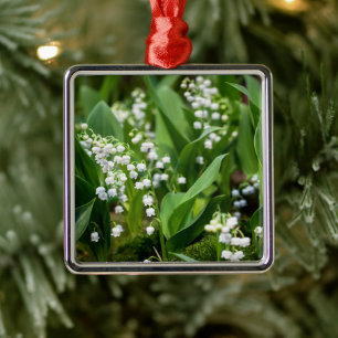 Bloemen   Lily van de Valley Zweden Metalen Ornament