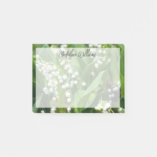 Bloemen | Lily van de Valley Zweden Post-it® Notes (Voorkant)