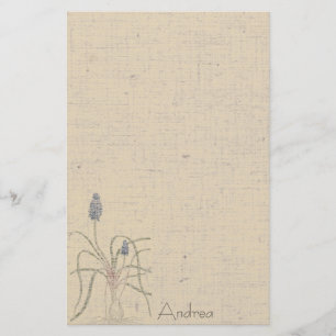  bloemen Linen Stationery Briefpapier